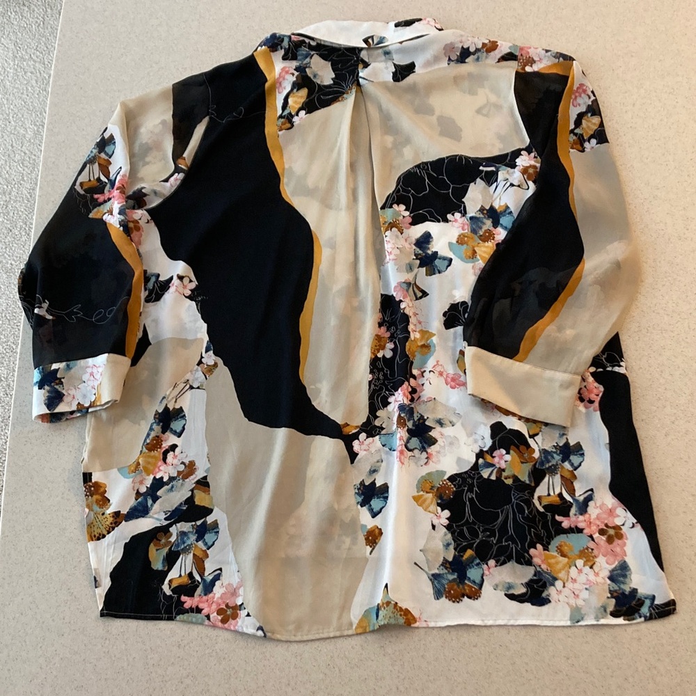 3.1 Phillip Lim for Target Colorful Floral Blouse Women Size 2X - Picture 11 of 11